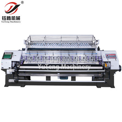 7.5kw Multi Needle Lock Stitch Quilting Machine لخياطة الأقمشة البطانية
