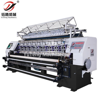7.5kw Multi Needle Lock Stitch Quilting Machine لخياطة الأقمشة البطانية
