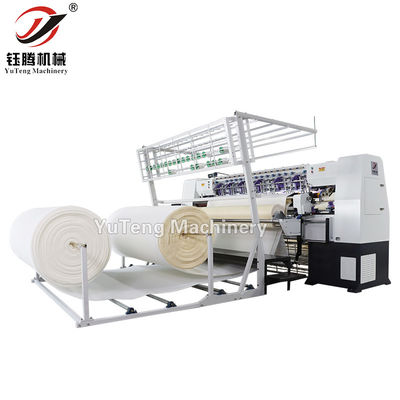 الآلة الصناعية 1000 Rpm Looper Multi Needle المفرش Quilting Machine