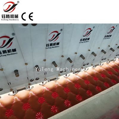 السرعة العالية 900RPM آلة طريز البطانية الحاسوبية متعددة الرؤوس