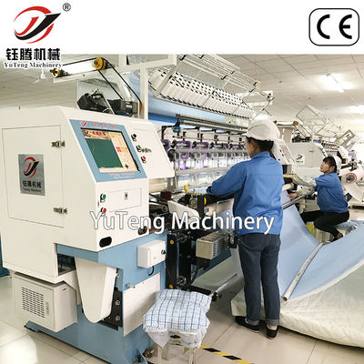 7.5kw Multi Needle Lock Stitch Quilting Machine مُحوسبة للفرشاة